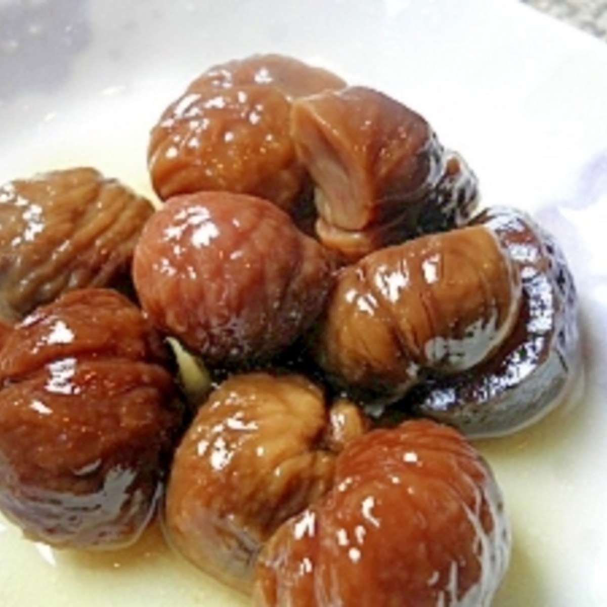 甘栗むいちゃいました を煮ちゃいました 栗甘露煮風 レシピ 作り方 By Omakeya 楽天レシピ